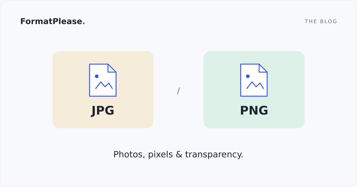 JPG and PNG file cards comparing photos with transparent graphics