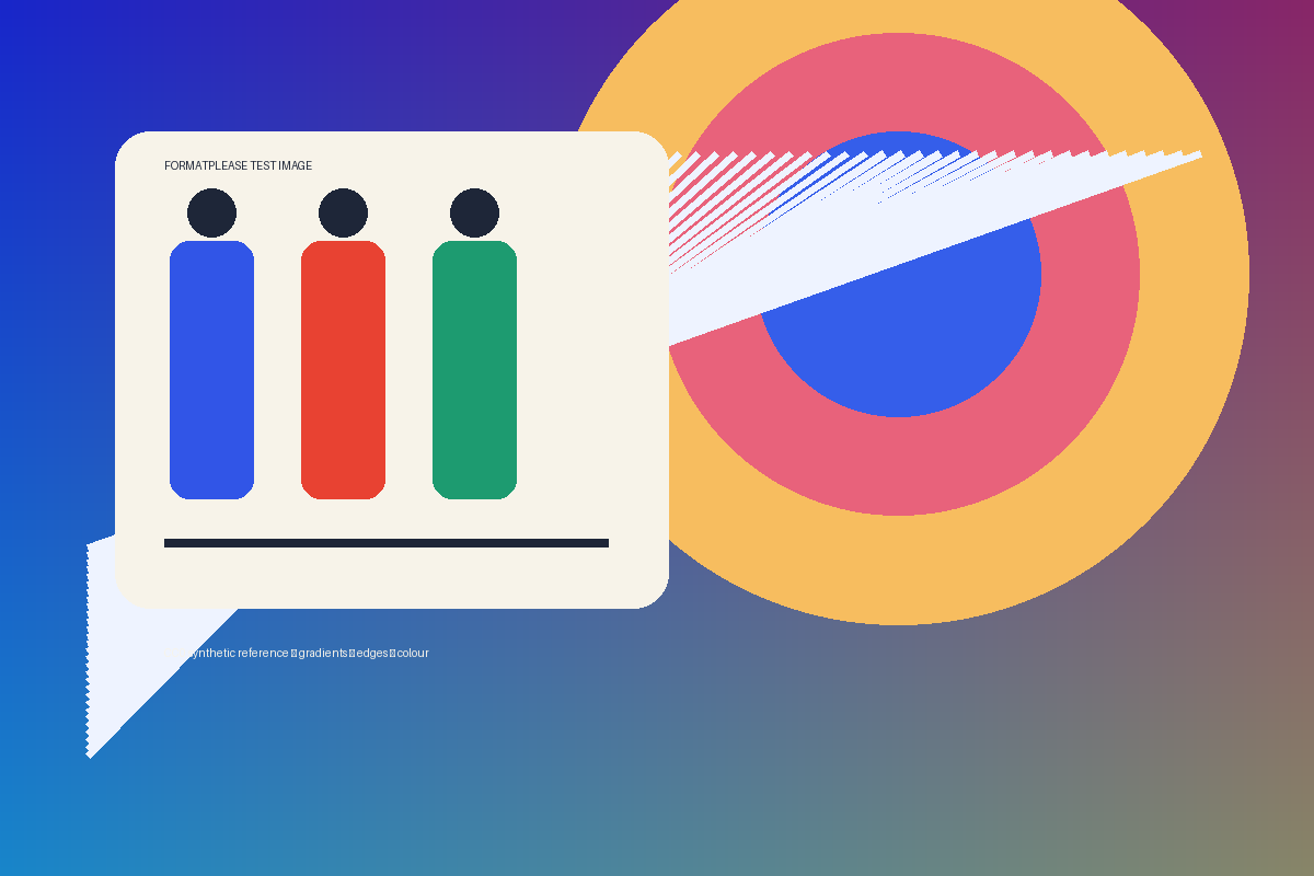 CC0 PNG reference image with gradients, colour blocks and sharp edges